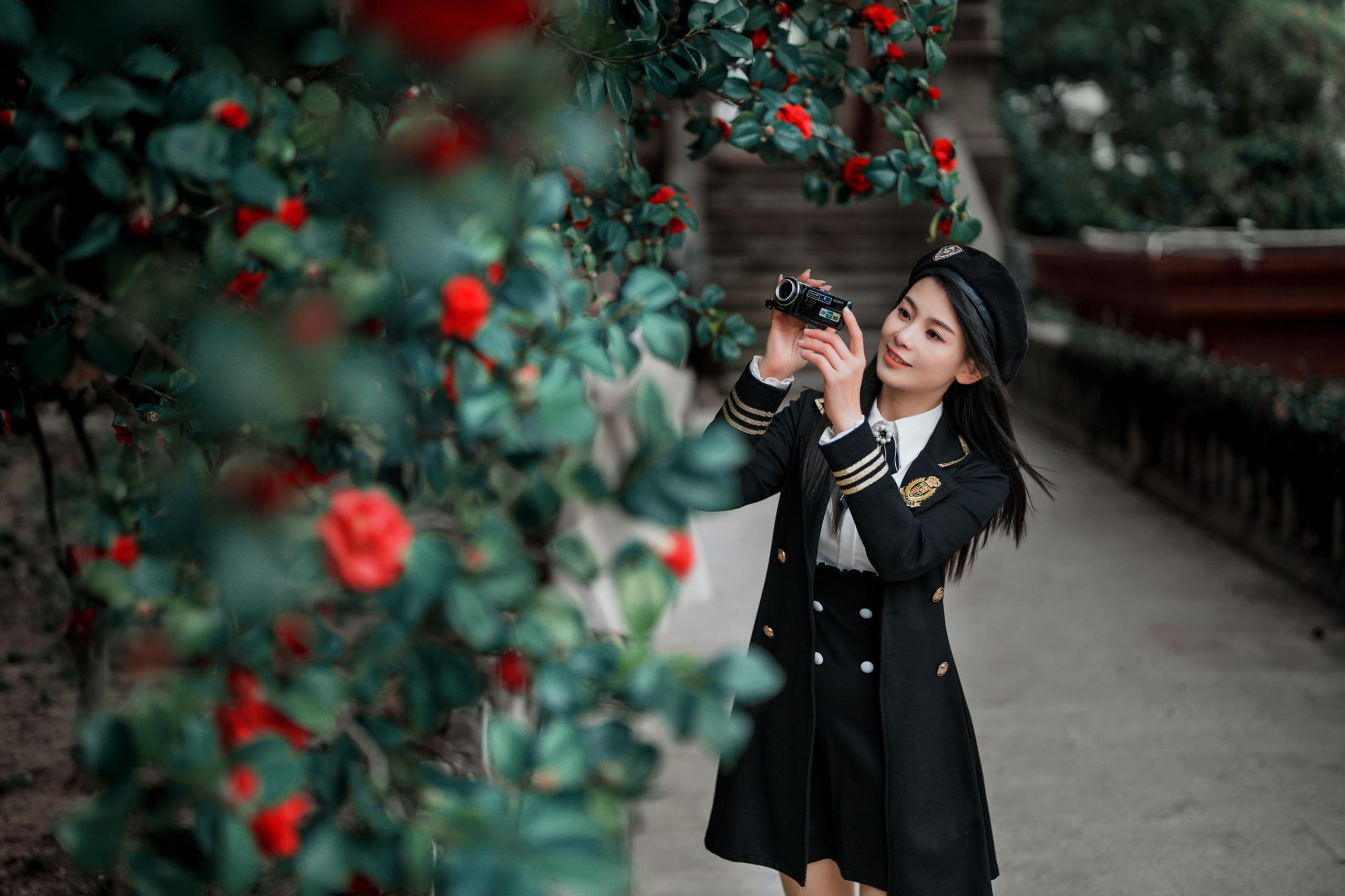 洛宁-唐 – 《日系人像拍摄-山茶花-小玉子》[32P]